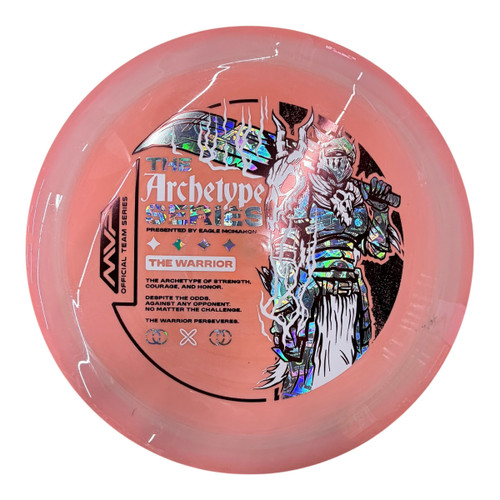 Vist Large View of Product Image Which is Used MVP ENGINE Disc Golf Driver Coral