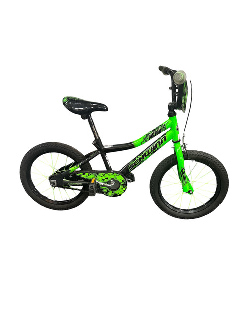 Vist Large View of Product Image Which is Used Schwinn PISTON Hybrid/City Bike Boys Black 16"
