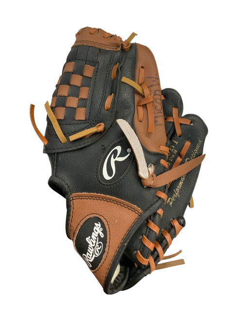Vist Large View of Product Image Which is Used Rawlings PL950BT BB/SB Glove RH Throw Black 9 1/2"
