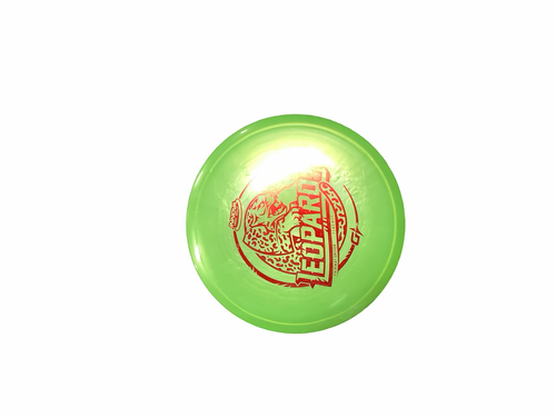 Vist Large View of Product Image Which is Used Innova LEOPARD Disc Golf Driver Green