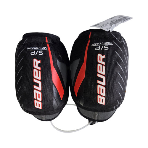 Vist Large View of Product Image Which is Used Bauer LIL SPORT YOUTH ELBOW PADS Youth Elbow Pads SM
