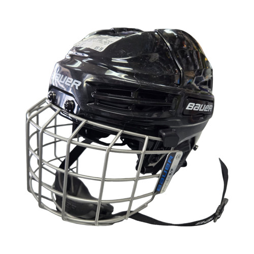 Vist Large View of Product Image Which is Used Bauer IMS 5.0 COMBO HELMET Helmet Cage Combo Black SM