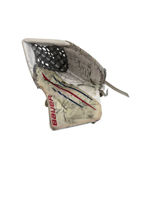 Vist Large View of Product Image Which is Used Bauer HYPERLITE Senior Goalie Catcher White