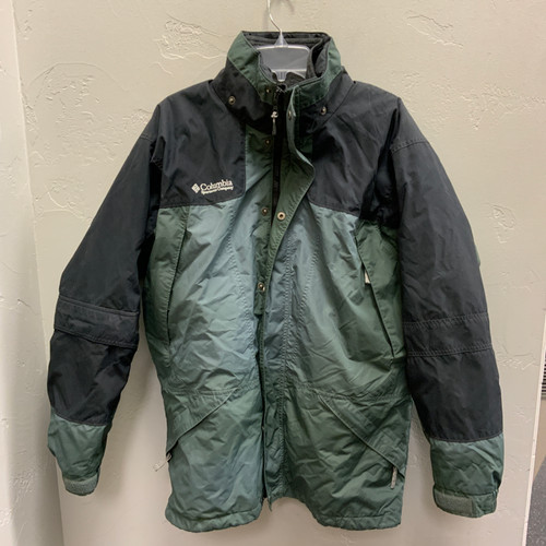 Vist Large View of Product Image Which is Used Columbia Outerwear Heavy Jacket M Grey LG