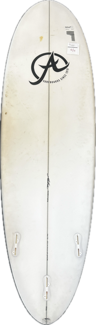 Vist Large View of Product Image Which is Used ALOHA Surfboard White 6Ft 8In