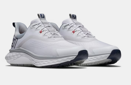 Vist Large View of Product Image Which is New Footjoy Quantum Golf Shoe - WHT/GRY SZ 11 56994