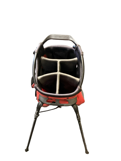 Vist Large View of Product Image Which is Used Titleist HYBRID 5 RED STAND BAG Mens Stand Bag Red