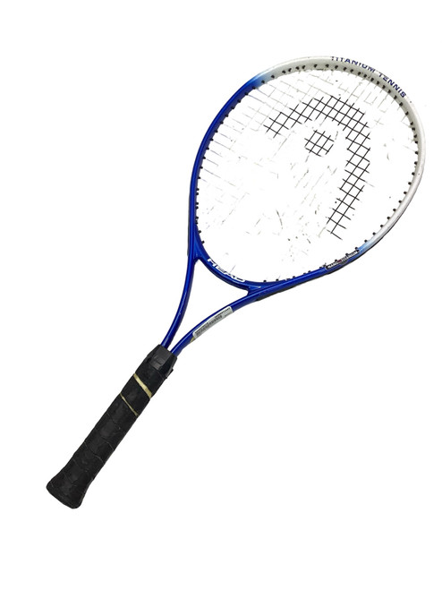 Vist Large View of Product Image Which is Used Head TI CONQUEST Adult Tennis Racquet Royal Blue Unknown