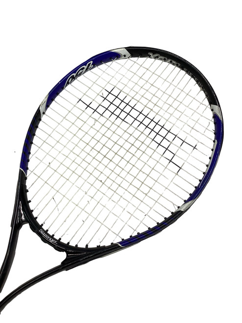 Vist Large View of Product Image Which is Used Slazenger XCEL 150 Adult Tennis Racquet Navy Blue Unknown