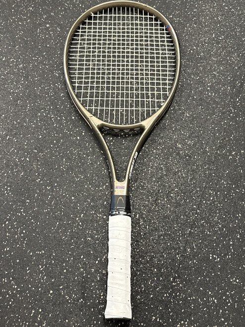 Vist Large View of Product Image Which is Used Head Racquet MATCH PRO Adult Tennis Racquet Grey 4 1/2"