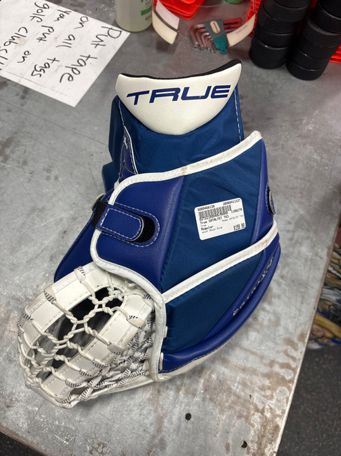 Vist Large View of Product Image Which is Used True CATALYST 7X3 Senior Goalie Catcher Royal Blue
