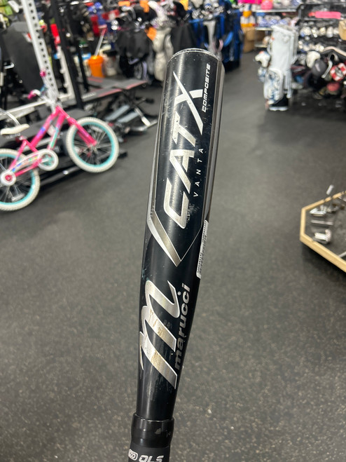 Vist Large View of Product Image Which is Used Marucci CAT X VANTA COMPOSITE BB/SB USSSA 2 3/4 Bat 29"