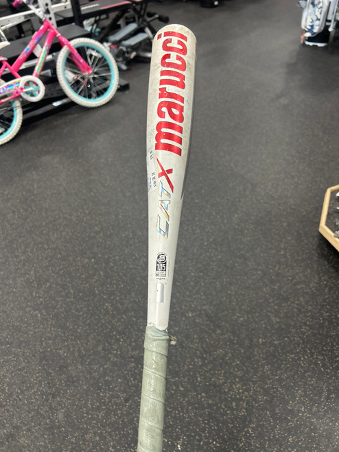 Vist Large View of Product Image Which is Used Marucci CAT X BB/SB USSSA 2 3/4 Bat 28"