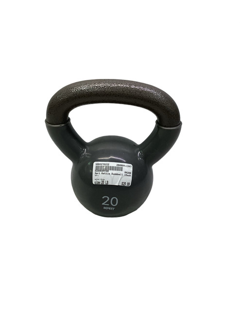 Vist Large View of Product Image Which is Used Xprt Kettle Dumbbell (Each) Grey 20 lb