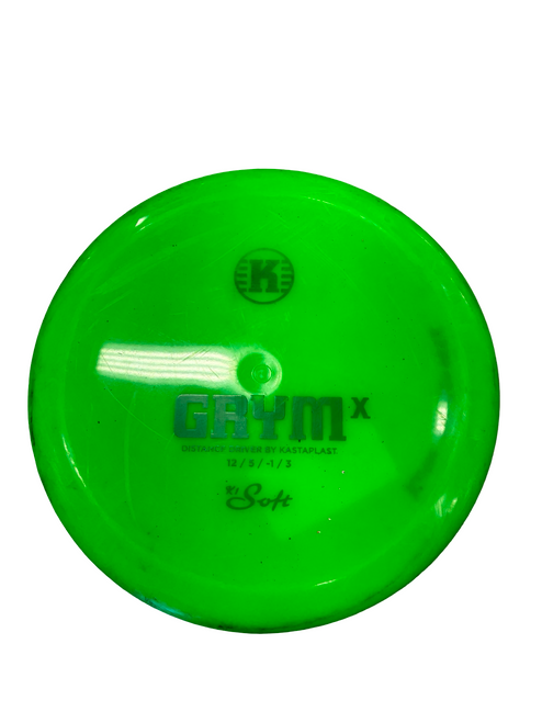 Vist Large View of Product Image Which is Used Kastaplast GRYM Disc Golf Driver Green