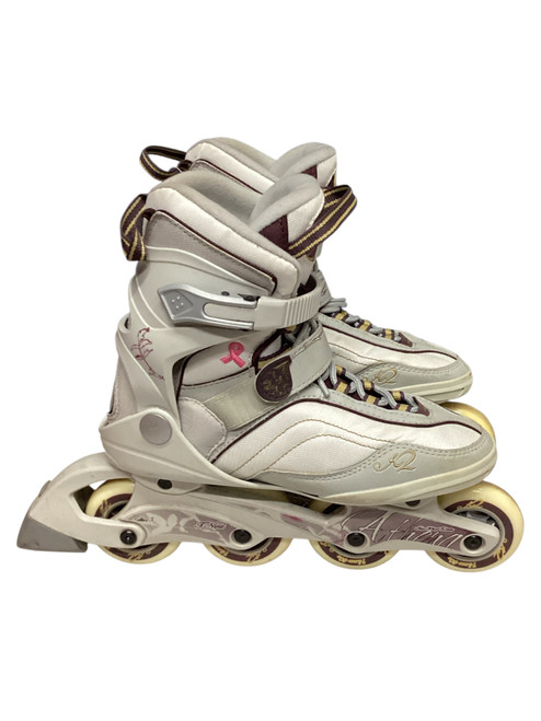 Vist Large View of Product Image Which is Used K2 ATHENA Senior Rec Fitness Skates None Senior 8.5
