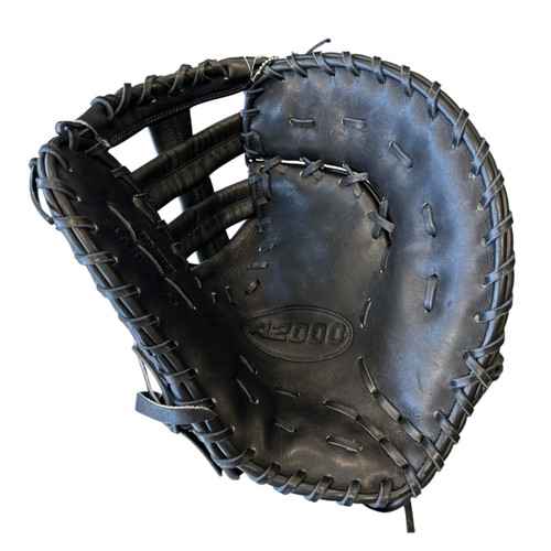 Vist Large View of Product Image Which is Used Wilson A2000 1679 BB/SB First Base RH Throw Black 12 1/2"