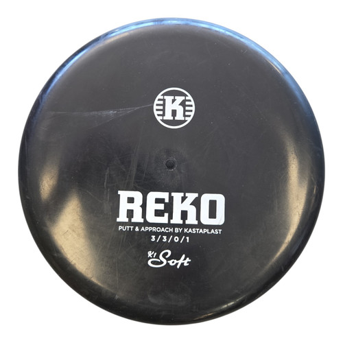 Vist Large View of Product Image Which is Used Kastaplast REKO Disc Golf Putter Black 176g