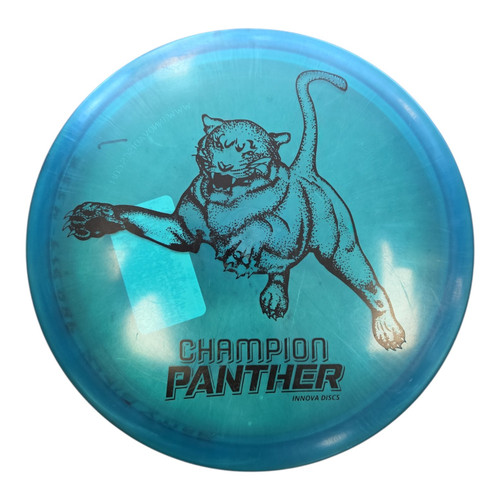 Vist Large View of Product Image Which is Used Innova PANTHER Disc Golf Mid Range Royal Blue 168g