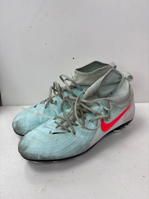 Vist Large View of Product Image Which is Used Nike PHANTOM LUNA Soccer Cleats Teal Senior 9.5