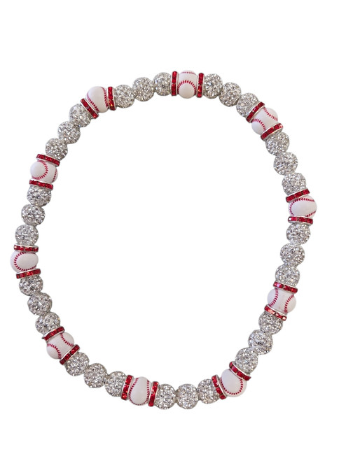 Vist Large View of Product Image Which is New 16" WHITE NACKLACE