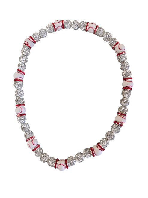Vist Large View of Product Image Which is New 18" WHITE NECKLACE