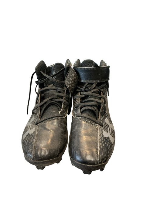 Vist Large View of Product Image Which is Used Under Armour BRYCE HARPER BB/SB Cleats Black Senior 5.5