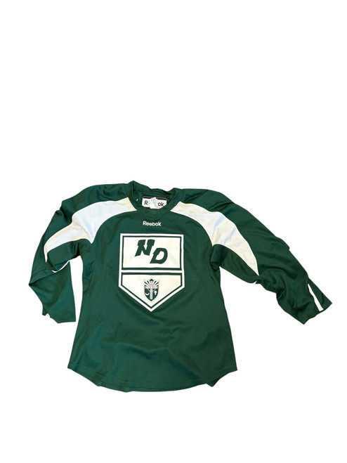 Vist Large View of Product Image Which is Used Reebok ND Hockey Practice Jersey Green LG