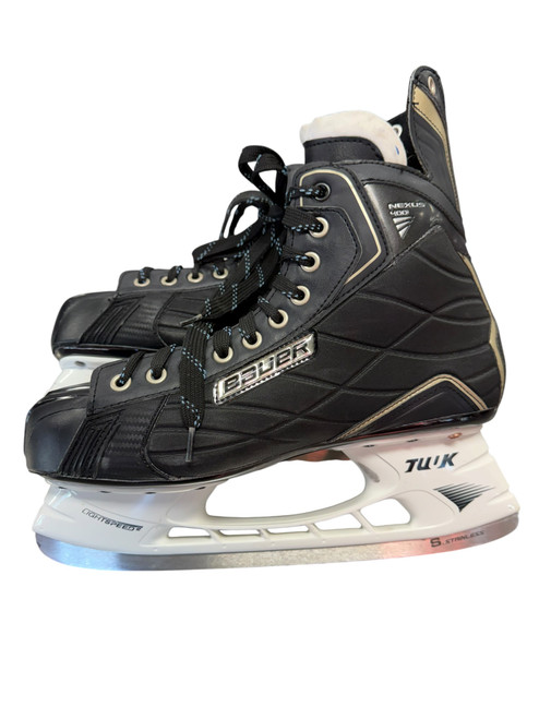 Vist Large View of Product Image Which is Used Bauer NEXUS 400 Senior Hockey Skate Senior 11
