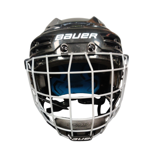 Vist Large View of Product Image Which is Used Bauer PRODIGY JR Helmet Cage Combo Black Small 6-6 5/8
