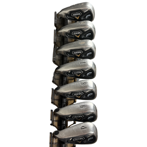 Vist Large View of Product Image Which is Used Callaway BIG BERTHA FUSION Mens Iron Set Left Hand 4I-PW