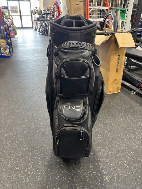 Vist Large View of Product Image Which is Used Ping BLACK TOUR BAG Mens Cart Bag Black