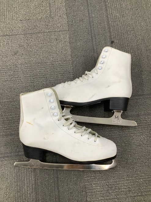 Vist Large View of Product Image Which is Used WHITE WomensFigure Skate White Senior 10