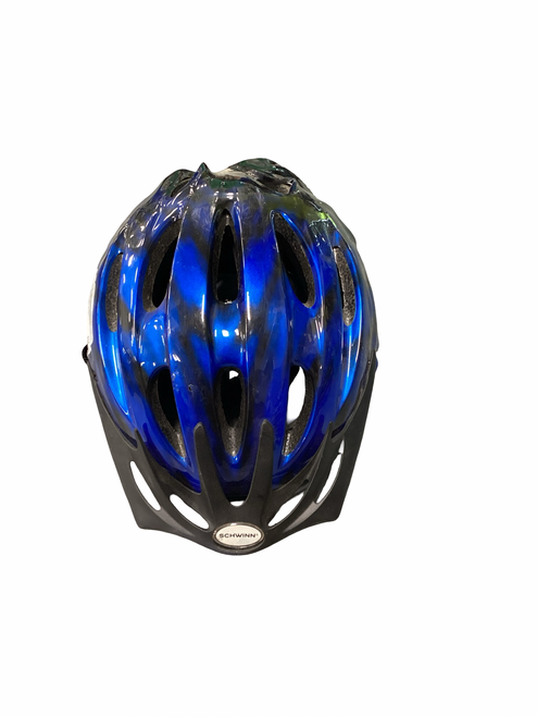 Vist Large View of Product Image Which is Used Schwinn ADJ BIKE HELMET Bike Helmet Royal Blue MD