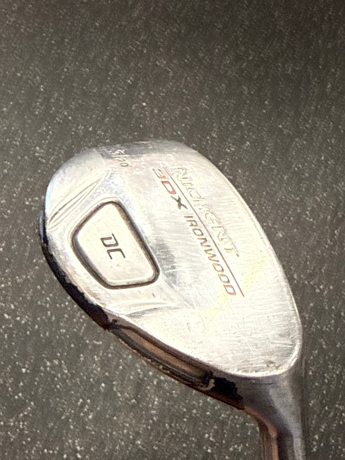 Vist Large View of Product Image Which is Used Nickent 3DX IRONWOOD Mens Hybrid Club RH 3 Hybrid