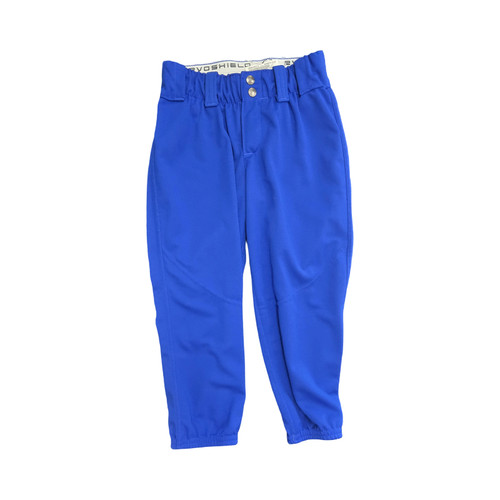 Vist Large View of Product Image Which is Used Evoshield SOFTBALL PANTS YTH SM BB/SB Pant Girls Royal Blue SM