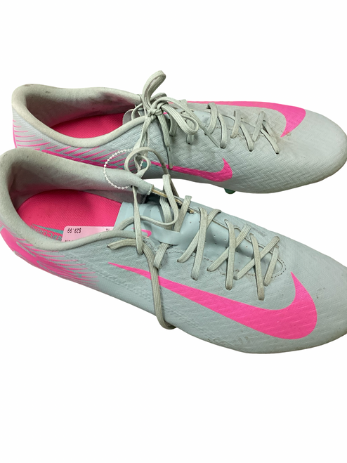 Vist Large View of Product Image Which is Used Nike MERCURIAL AIR Soccer Cleats Pink Senior 12