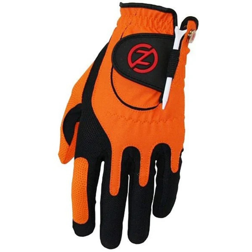 Vist Large View of Product Image Which is Zero Friction Junior Left-Handed Golf Glove, Orange
