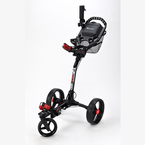 Vist Large View of Product Image Which is JefWorld EZ Fold Push Cart