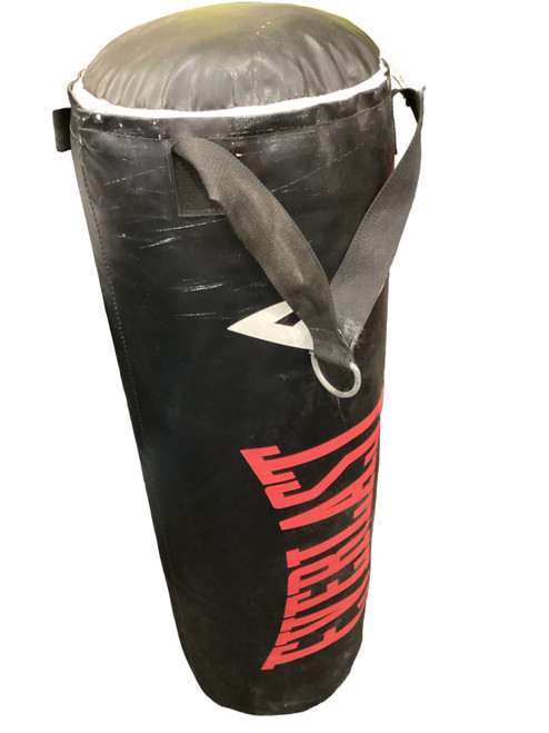 Vist Large View of Product Image Which is Used Everlast 60LB HEAVY BAG Boxing Heavy Bag Black 60 lb