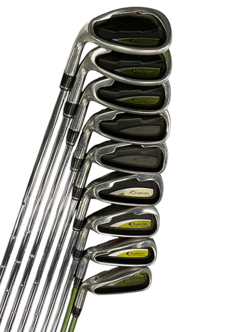 Vist Large View of Product Image Which is Used Adams Golf OVATION Mens Iron Set LH 3I-SW