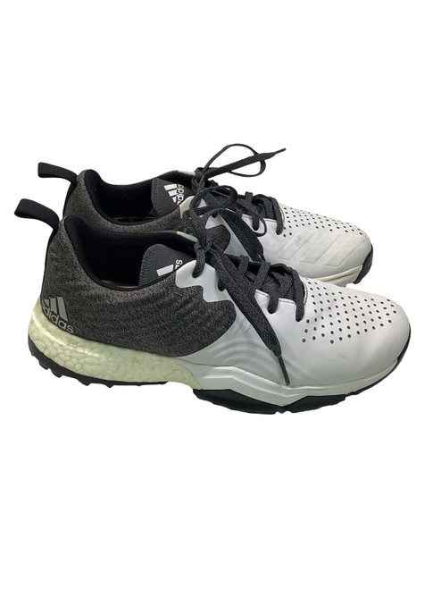 Vist Large View of Product Image Which is Used Adidas Womens Golf Shoes White And Grey Senior 7