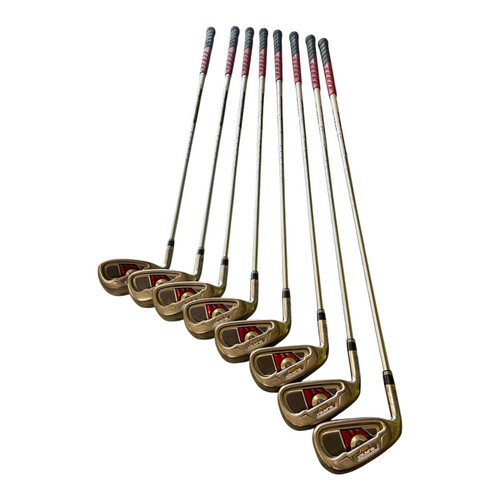 Vist Large View of Product Image Which is Used Taylormade BURNER XD LH 4-PW+SW Mens Iron Set LH 4I-SW