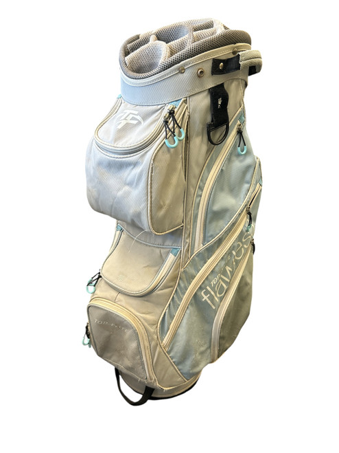 Vist Large View of Product Image Which is Used Top Flite FLAWLESS CARTBAG Womens Cart Bag Blue