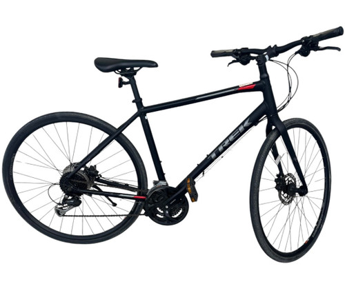 Vist Large View of Product Image Which is Used Trek FX 3 Hybrid/City Bike Mens Black 56-58cm - LG Frame