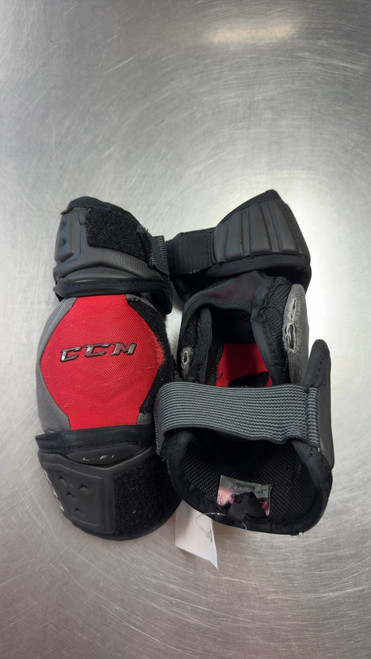 Vist Large View of Product Image Which is Used CCM QLT 290 Junior Elbow Pads SM