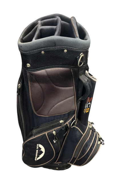 Vist Large View of Product Image Which is Used Sun Mountain GOLF CART BAG Mens Cart Bag Black
