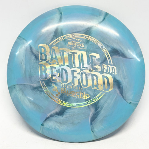 Vist Large View of Product Image Which is Used Discraft PAIGE PIERCE PASSION Disc Golf Driver Carolina Blue 178g