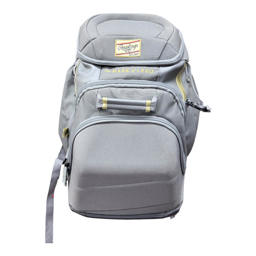 Vist Large View of Product Image Which is Used Rawlings MARK OF A PRO BAG BB/SB Player Carry Bag Grey