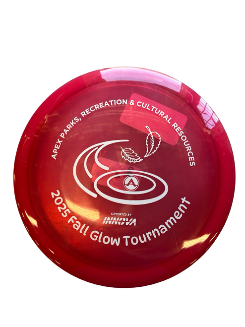 Vist Large View of Product Image Which is Used Innova TEE BIRD Disc Golf Driver Red
